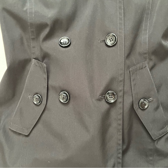 Calvin Klein Short Trench Coat - Picture 8 of 11